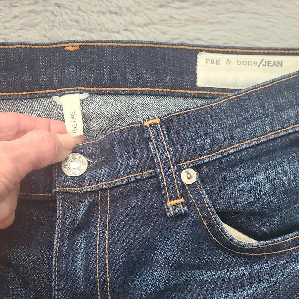 Rag and Bone The Dre Boyfriend Jeans 25 - Picture 2 of 5